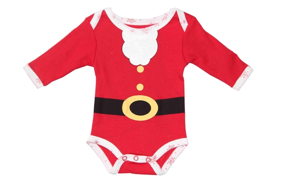 100% νεογέννητα Χριστούγεννα Onesie ενδυμάτων παιδιών βαμβακιού για άνδρες και για γυναίκες με τη λαστιχένια τυπωμένη ύλη